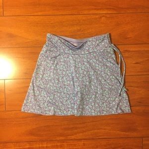 Girls Leopard Print Exercise Skirt Size 7